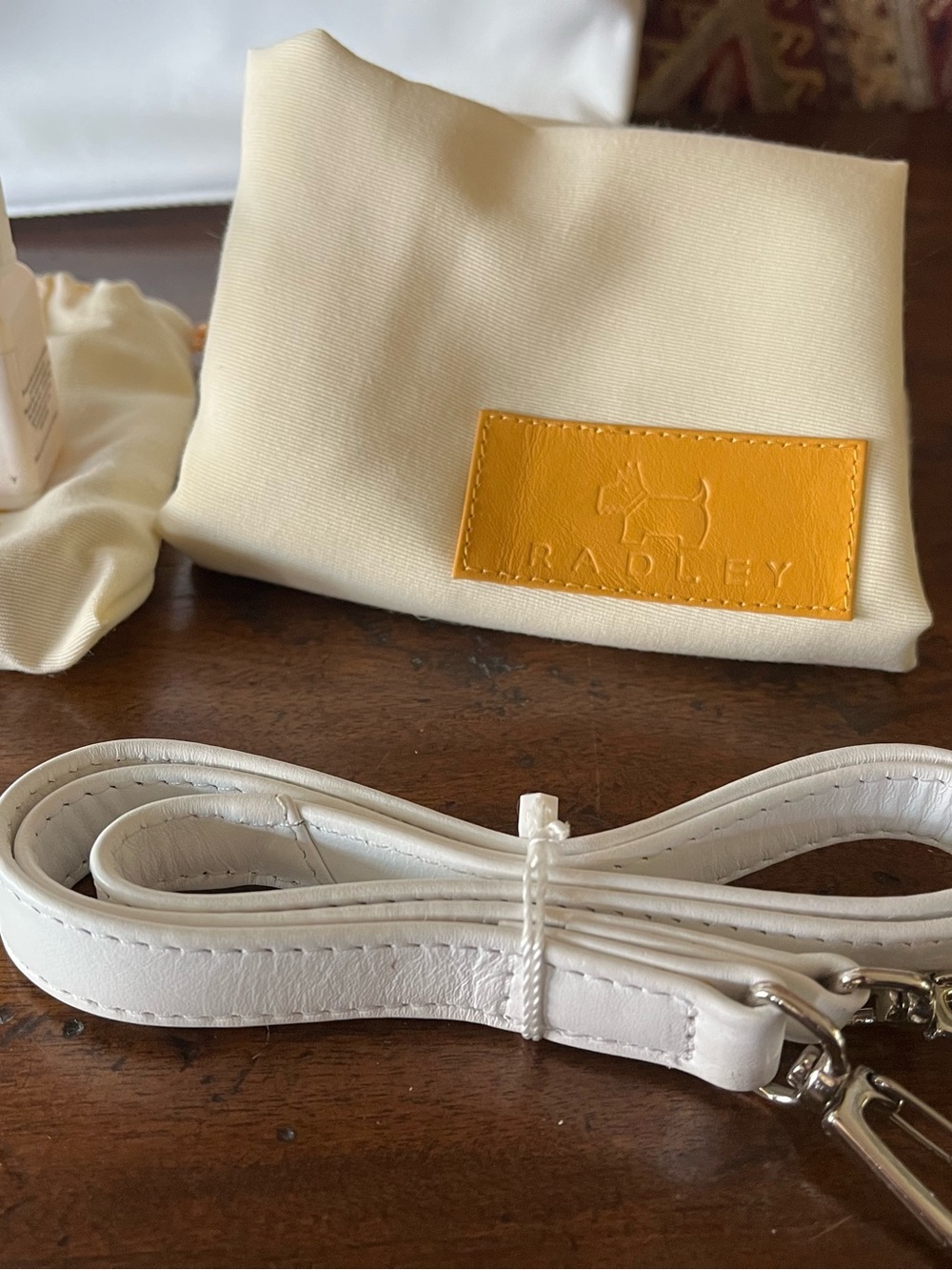 Radley London White Leather Handbag NWT - Picture 12 of 13